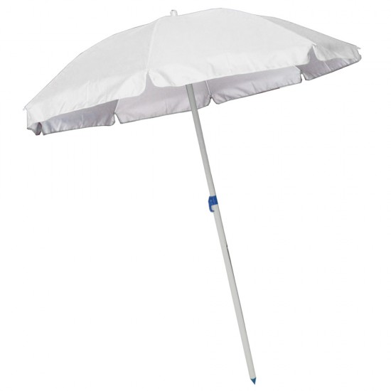 Sombrilla 180 Cm Poliester Blanco