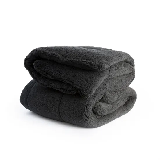 ACOLCHADO SHERPA ALONDRA 2 PLAZA NEGRO ACOLCHADO SHERPA ALONDRA 2 PLAZA NEGRO