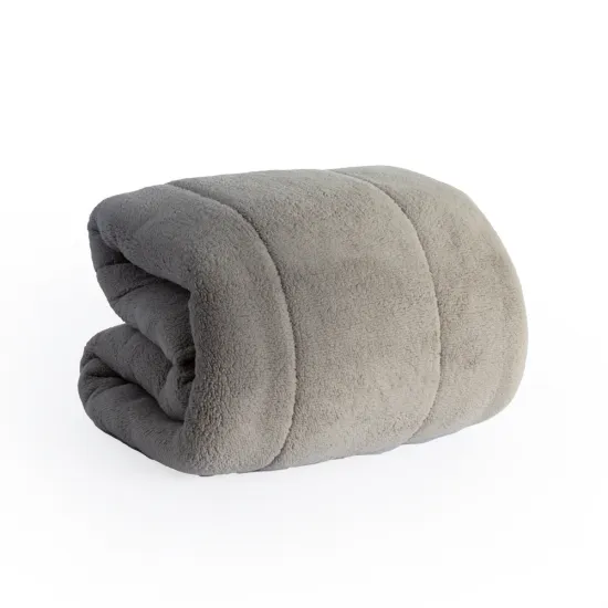 ACOLCHADO SHERPA ALONDRA 1 PLAZA GRIS ACOLCHADO SHERPA ALONDRA 1 PLAZA GRIS
