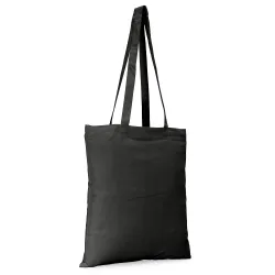 Bolsa de algodon YU169 38x42cm Negro