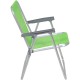 Silla Alta Bel Aluminio Lazy Verde