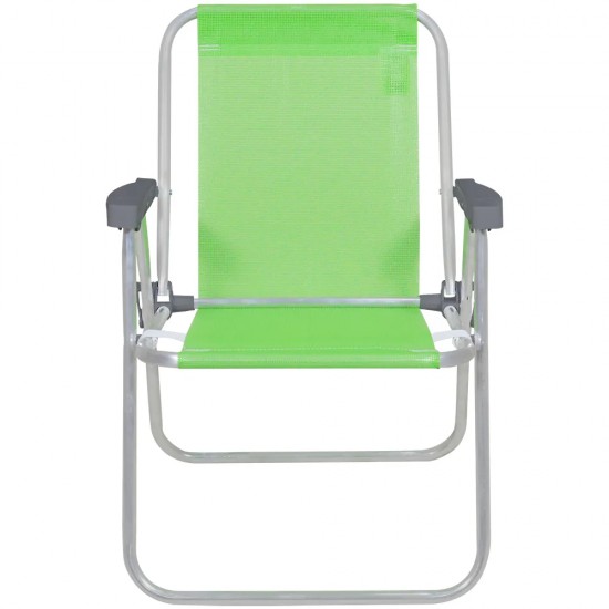 Silla Alta Bel Aluminio Lazy Verde