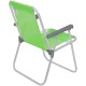 Silla Alta Bel Aluminio Lazy Verde