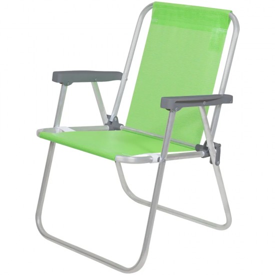 Silla Alta Bel Aluminio Lazy Verde