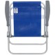 Silla Alta Bel Aluminio Lazy Azul Francia