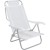 Silla Reclinable Bel Aluminio 6 Pos. Blanco