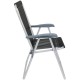 Silla Alta Bel Aluminio Comfort Negro