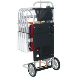 Carro Bel Mesa Playero Plegable Negro