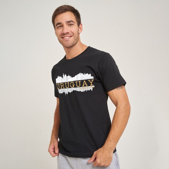Camiseta Uruguay Ciudad Negra 2T Camiseta Uruguay Ciudad Negra 2T