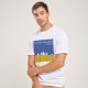 Camiseta Punta del Este Dedos Blanca Camiseta Punta del Este Dedos Blanca