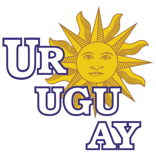 Camiseta Uruguay Sol Blanca Camiseta Uruguay Sol Blanca