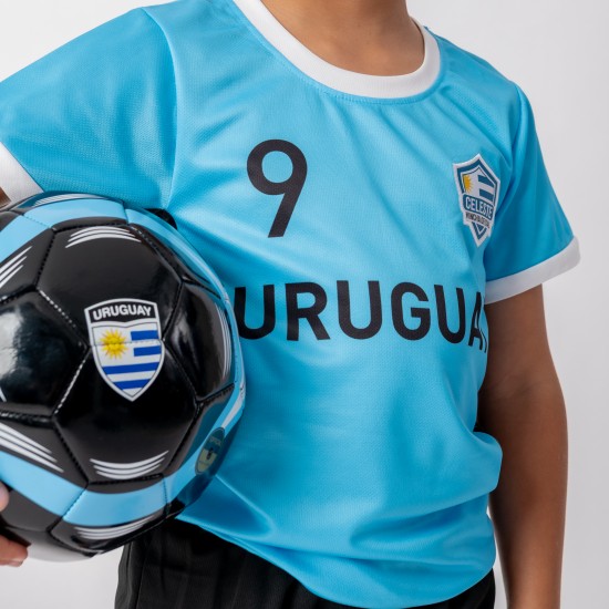 Set de Fútbol Uruguay Niño