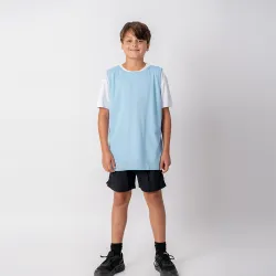 Chaleco Entrenamiento Niño celeste