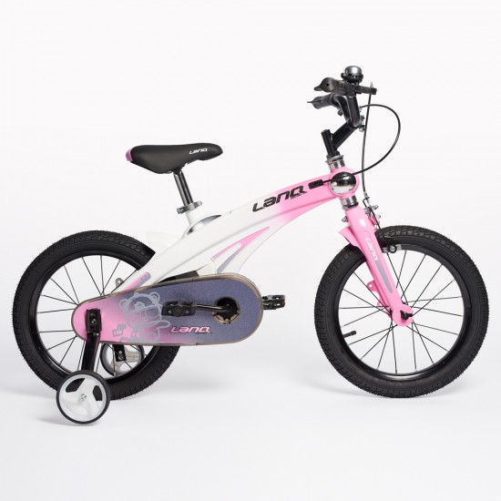 Bicicleta Lanq 16" Rosada