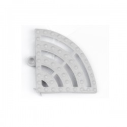 Esquinero Piso Antideslizante Piscina Gris