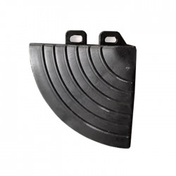 Esquinero Piso Plástico Encastrable Gris