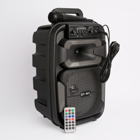 PARLANTE SUPER BASS GY802 38x25x21cm PARLANTE SUPER BASS GY802 38x25x21cm