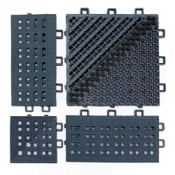 Lateral Piso Felpudo Izquierda Abajo Negro