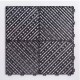 Piso Plástico Encastrable 40x40cm Negro Piso Plástico Encastrable 40x40cm Negro