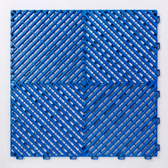 Piso Plástico Encastrable 40x40cm Azul Piso Plástico Encastrable 40x40cm Azul