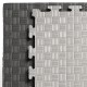 Tatami 100x100x2cms. Negro/Gris Tatami 100x100x2cms. Negro/Gris