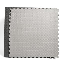 Tatami 100x100x2cms. Negro/Gris