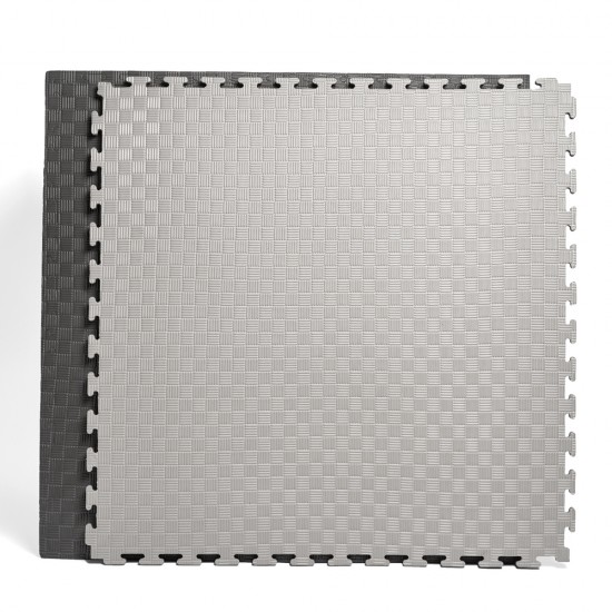 Tatami 100x100x2cms. Negro/Gris Tatami 100x100x2cms. Negro/Gris