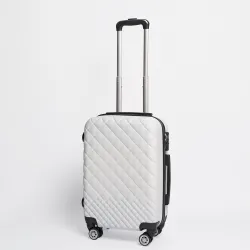 Set Valijas Abs 20" 24" 28" Blanco