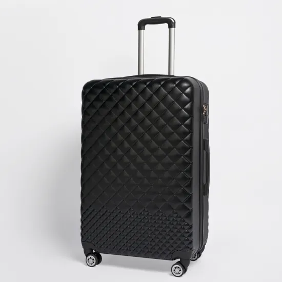 Set Valijas Abs 20" 24" 28" Negro