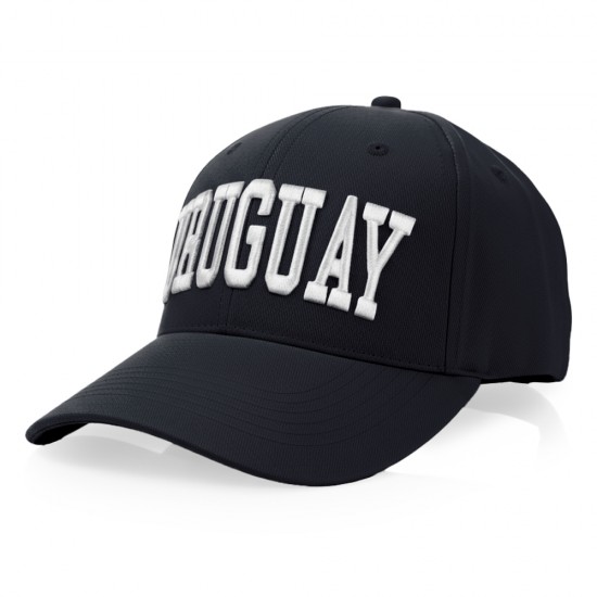 Gorro 730 Uruguay Bordado Negro