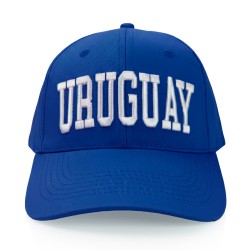 Gorro 730 Uruguay Bordado Azul