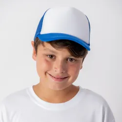 Gorro Niño Trucker 5011 Francia / Blanco