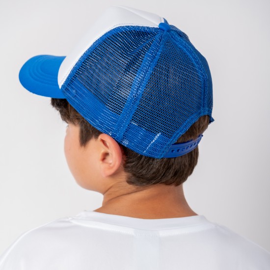 Gorro Niño Trucker 5011 Francia / Blanco