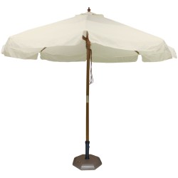 Sombrillón Hardwood Crudo 3 mts