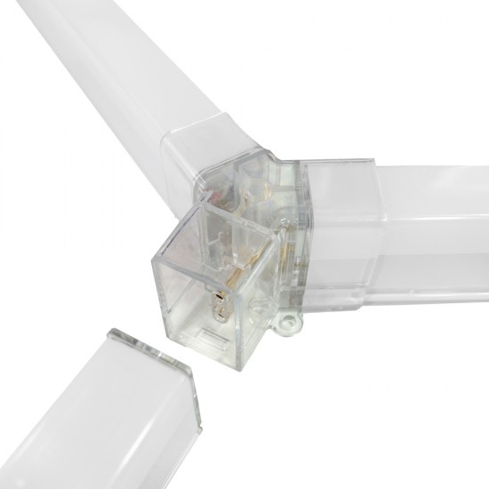 Luz Led Hexagonal Panel 2,45x2,40m