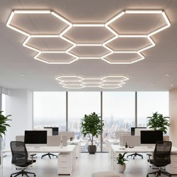 Luz Led Hexagonal Panel 2,45x2,40m