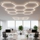 Luz Led Hexagonal Panel 2,45x2,40m