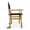 Silla Director Negra Juego x2
