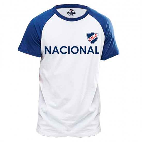 Camiseta Nacional escudo francia/blanco