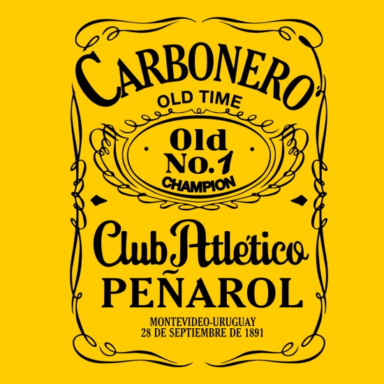 Camiseta Peñarol Old Time Amarillo