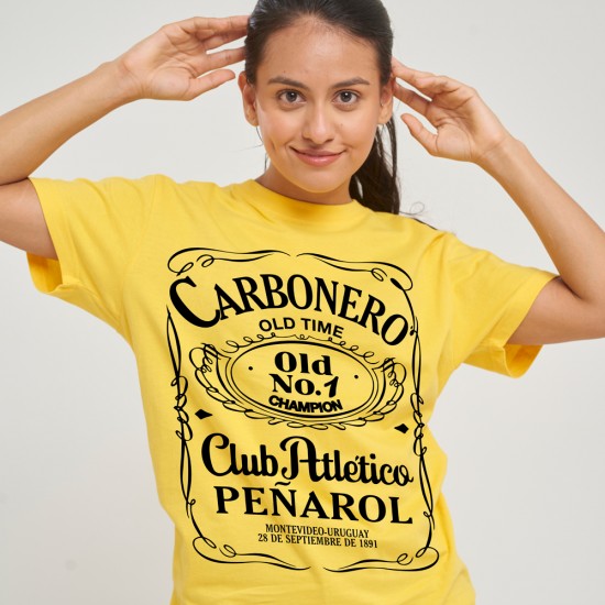 Camiseta Peñarol Old Time Amarillo