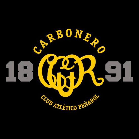 Camiseta Negra Peñarol CURCC 1891