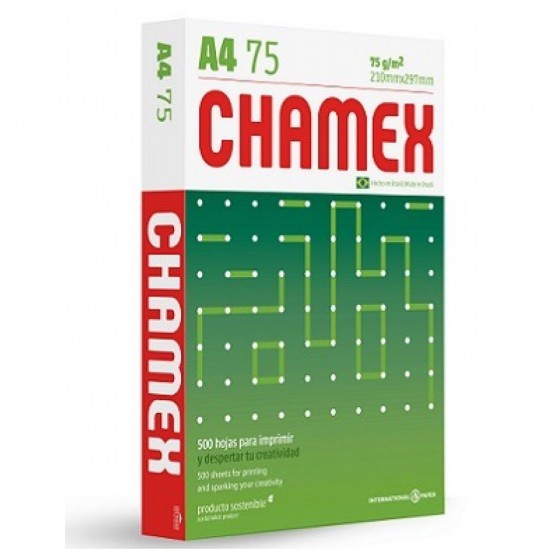 Papel Chamex A4 75gr 500 Hojas 