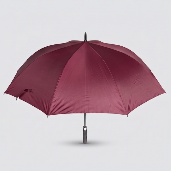 Paraguas Largo Golf UV Bordeaux
