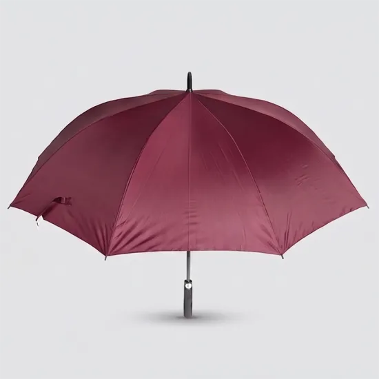Paraguas Largo Golf UV Bordeaux