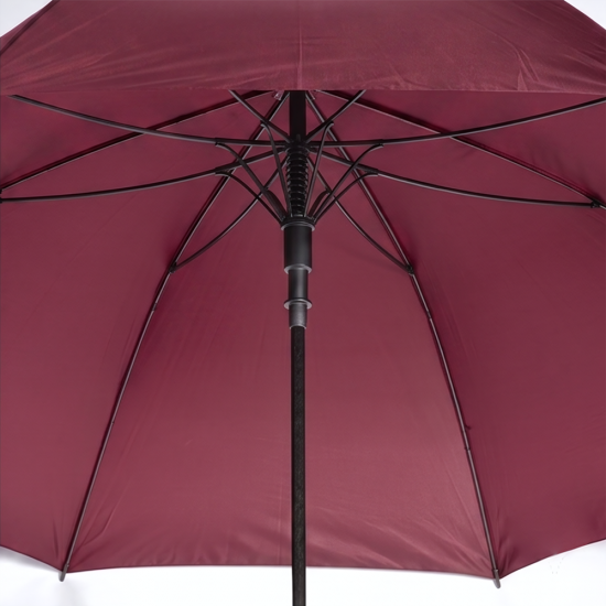 Paraguas Largo Golf UV Bordeaux