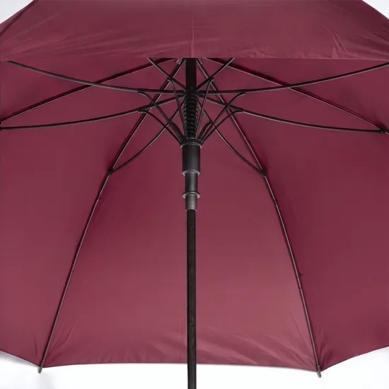 Paraguas Largo Golf UV Bordeaux