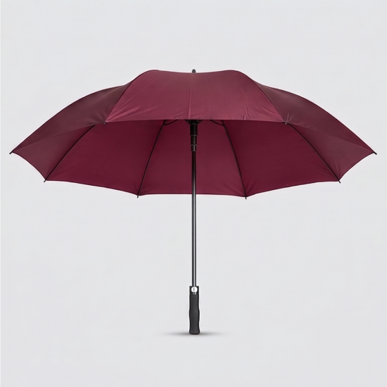 Paraguas Largo Golf UV Bordeaux