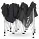 Gazebo Plegable 3X3 Filtro UV 50+ Negro Gazebo Plegable 3X3 Filtro UV 50+ Negro