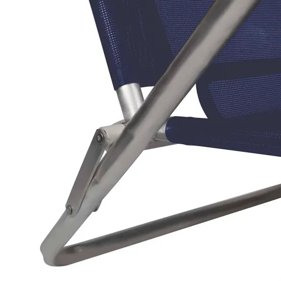 Reposera Summer 6 pos aluminio Azul